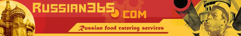 Russian food catering services