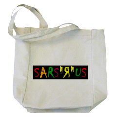   SARS'R'US tote bag