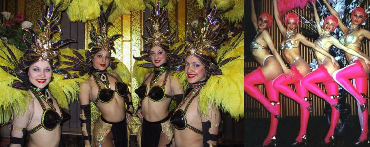 Can Can dancers New York