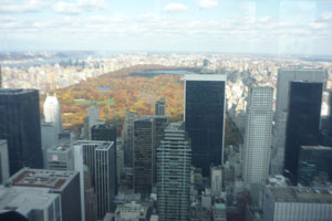 vew from the Top ot the Rock, NYC. 11-11-2011