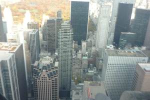 vew from the Top ot the Rock, NYC. 11-11-2011