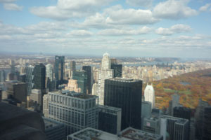 vew from the Top ot the Rock, NYC. 11-11-2011